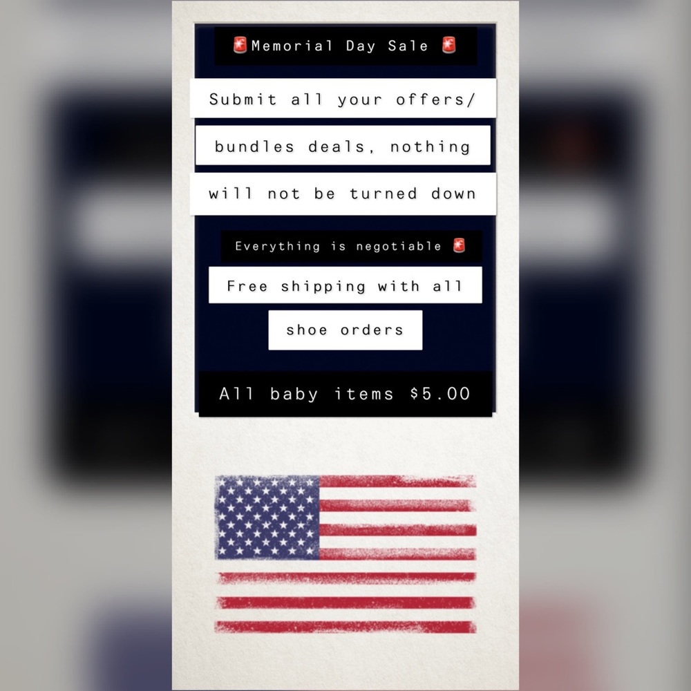 🚨Memorial Day Sale🚨